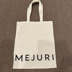 MEJURI JEWELRY CANVAS SHOPPER TOTE BAG